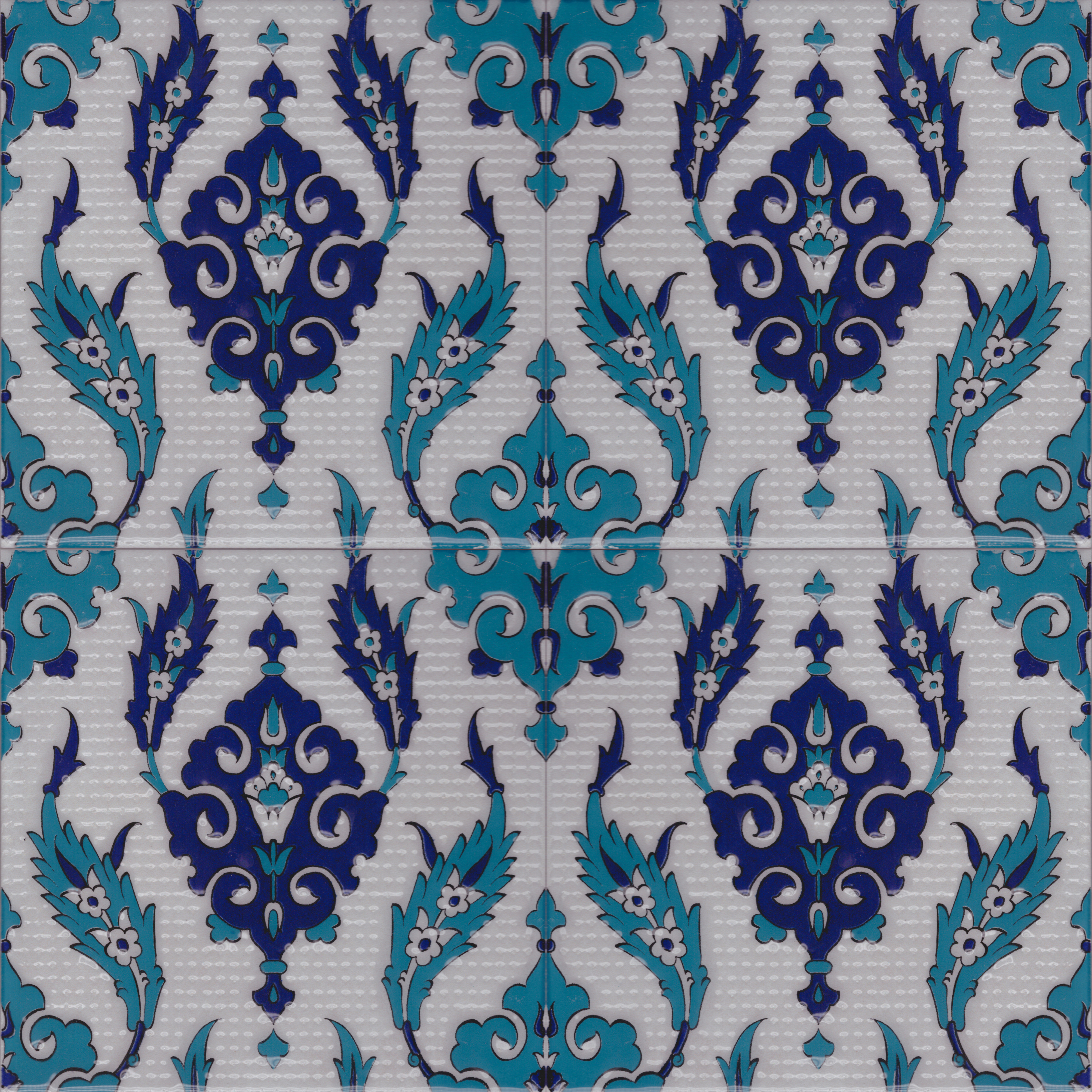 20x20 cm Çini Karo P-1 